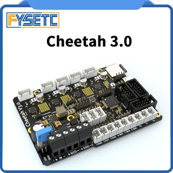 Материнская плата FYSETC Cheetah V3.0 STM32F446 MCU, встроенная схема CANBUS, Четырехслойные печатные платы, Поддержка постоянного тока 5 В 4A Макс для Voron