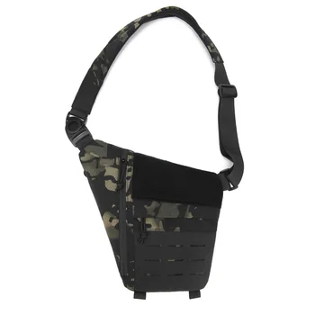 Многофункциональная Скрытая Тактическая сумка для пистолета, мужская нейлоновая сумка через плечо, противоугонная сумка, нагрудная сумка, Охотничья сумка, Пеший Туризм, Велоспорт