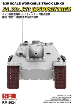 Модель ржаного поля RFM RM-5024 1/35 Рабочая гусеница для Sd.Kfz.173 Jagdpanther - Комплект масштабных моделей