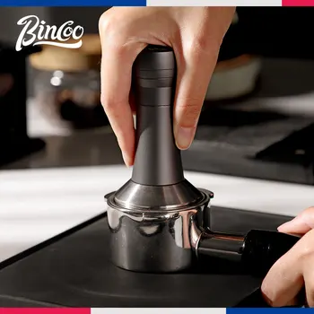 Молоток для кофейного порошка BINCOO, игла для рассыпчатого порошка, 2-в-1, итальянская ручка для кофе из нержавеющей стали, Пресс для порошка 51/58 мм