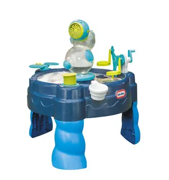 Настольный водный стол 3 в 1 с машинкой для игры с пузырьками и пеной и набором аксессуаров, Игровой набор для водных игрушек на открытом воздухе для малышей, мальчиков и девочек