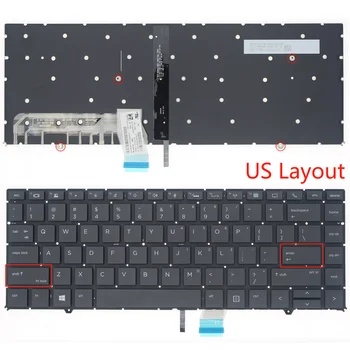 Новая американская клавиатура для HP Elitebook серии 1050 G1 с подсветкой Без рамки
