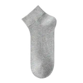 Носки, мужские средние носки, Летние, впитывающие пот, дышащие, тонкие носки, вонючие чулки, черные