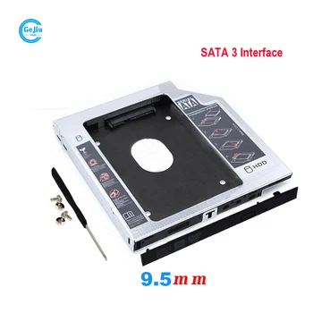 Ноутбук Sata 3 SSD HHD Жесткий диск Caddy Лоток Кронштейн 9,5 мм для ASUS X450VC X550C X550CC X450V X550
