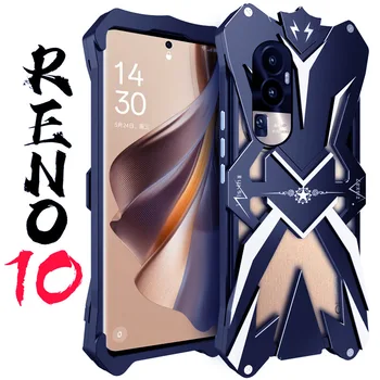 Оригинальные Роскошные Новые Чехлы Zimon Thor Heavy Duty Armor Из Металла И Алюминия Для Телефонов Oppo Reno 10 Reno10 Pro Plus Gaming Cover Case
