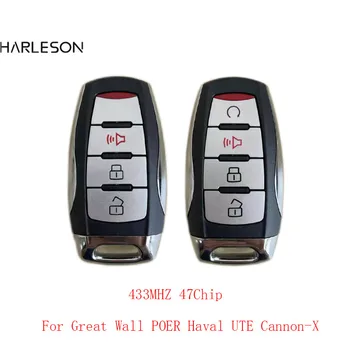 Оригинальный 3/4 Кнопки Smart Remote Автомобильный Брелок для Great Wall POER GWM Pao Poer Haval UTE Cannon-X Серии P 433 МГц 47Chip