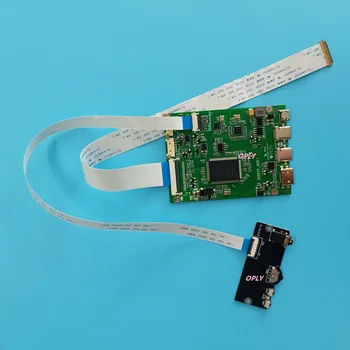 Плата контроллера EDP 2K для ЖК-дисплея, совместимого с NV156FHM-N42 V8.0, NV156FHM-N43, NV156FHM-N43 V8.0 с разрешением 1920X1080 Type-c Micro USB Mini HDMI