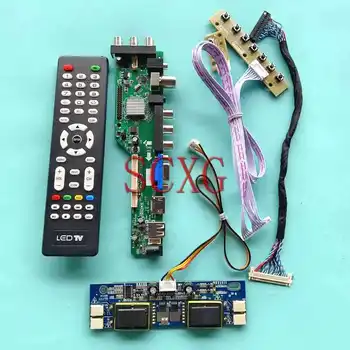 Плата цифрового ЖК-контроллера DVB подходит для LM201WE3 LM201WE4 20,1 