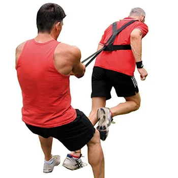 Плечевой ремень с Утяжелителем для Скоростных тренировок, Беговых Упражнений, Тренировочного Эспандера, Фитнес-ленты