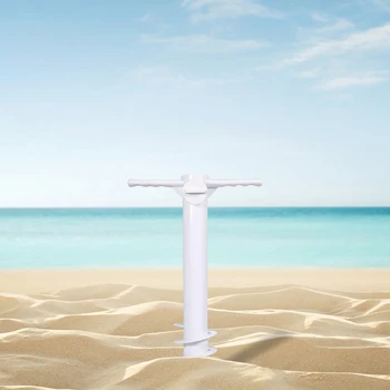 Пляжный зонт Sand Anchor 3/5 Спиральный сверхпрочный зонт, подставка для заземления с крючком для сильного ветра, подходит для всех пляжных зонтов