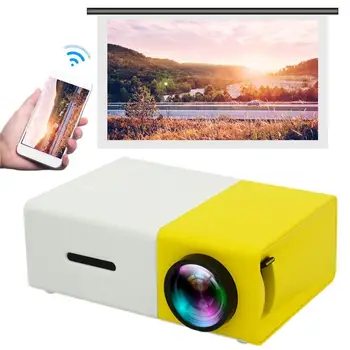 Портативный домашний проектор, прочный Ультра мини Портативный проектор для YG300, простой в использовании Садовый проектор для смартфона, ноутбука, дома