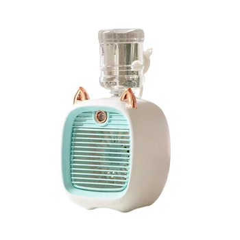 Портативный мини-вентилятор Кондиционера USB-охладитель воздуха Вентилятор-Увлажнитель 3 Скорости 2 Режима Распылительный охладитель для офиса Home Cool Fan-B