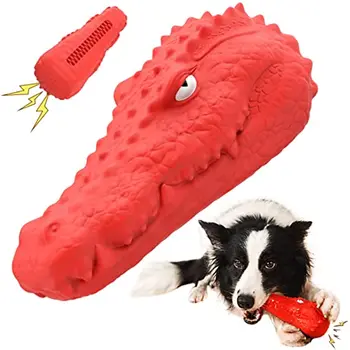 Прочные Скрипучие Собачьи игрушки для Агрессивных жевателей Жесткие Собачьи игрушки для агрессивных Жевателей Крупной породы, не Поддающиеся разрушению