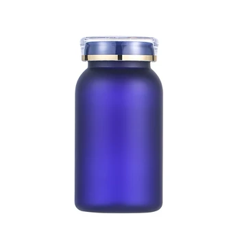 ПЭТ-бутылки для таблеток с крышками, устойчивыми к воздействию детей, Пустые пластиковые бутылки для лекарств Янтарного цвета для ПЭТ-бутылок, банки для хранения таблеток, завинчивающиеся крышки Medecine