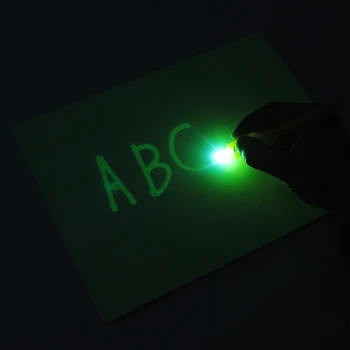 Развивающая игрушка Доска для рисования Планшет Граффити светодиодный Светящийся Magic Raw со светом-веселый подарок для детей