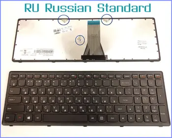 Русская версия клавиатуры RU Для ноутбука Lenovo PK130YB3A00 9Z.NAFSC.001 NSK-BM0SC 01 V-136520LS1 с рамкой