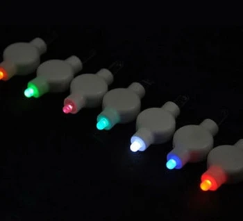 Светодиодный бумажный фонарь с цветочным принтом на батарейках для декоративных ламп