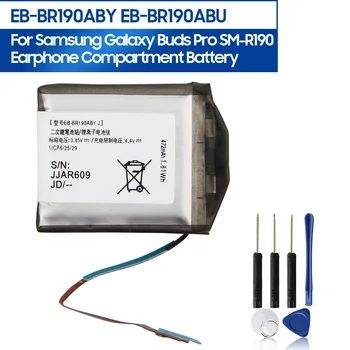Сменный аккумулятор EB-BR190ABY EB-BR190ABU для Samsung Galaxy Buds Pro EP-QR190 EP-QR190 SM-R190 Аккумулятор для отсека наушников