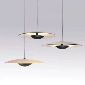 Современные подвесные светильники UFO в американском стиле, креативные металлические подвесные светильники для столовой, Ресторанный светильник, подвесной светильник для спальни