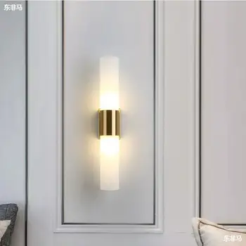 Современный минималистичный настенный светильник фон для гостиной настенный светильник для спальни линейный светильник роскошная лестница настенный светильник для балкона