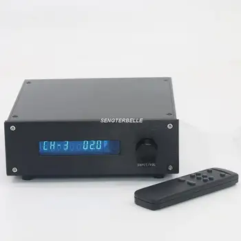 Стереофонический предусилитель HiFi CS3310 с дистанционным реле регулировки громкости с 4 способами ввода