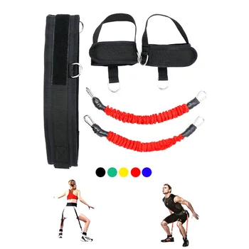 Тренажер для фитнеса, веревочные эспандеры, Тренажеры для баскетбола, тенниса, бега, ремень для тренировки силы ног и ловкости