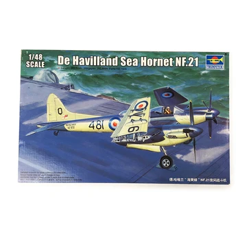 Трубач 02895 Военный самолет в масштабе 1/48 De Havilland Sea Hornet NF.21 Модель самолета TH05512-SMT6