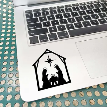 Христианская Религиозная Виниловая наклейка на трекпад для ноутбука Macbook Pro 14 16 Air Retina 13 15 Дюймов Mac Skin Наклейка на сенсорную панель ноутбука