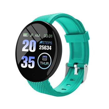 Часы Bluetooth Фитнес-трекер, цифровые часы, Умные часы Для Мужчин И женщин, измеряющие артериальное давление, IOS Android, умный браслет D18 2022
