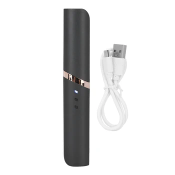 Черная электрическая плойка для завивки ресниц, долговечная плойка с подогревом, инструмент для химической завивки ресниц с USB зарядкой