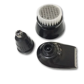 Щетка для чистки лица + Триммер для бакенбард + Головка для триммера носа для Philips Norelco Серии S9000 S5000 S7000 RQ32 RQ11 RQ12 RQ1280 RQ1250