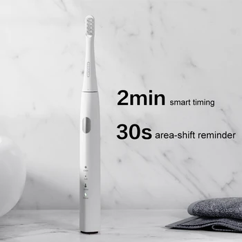 Электрическая зубная щетка DR.Bei Sonic Y1 Перезаряжаемая, 3 модели, Водонепроницаемая Автоматическая чистка полости рта, 2 насадки для XiaoMi